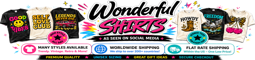wwwwonderfulshirtscom promotional banner